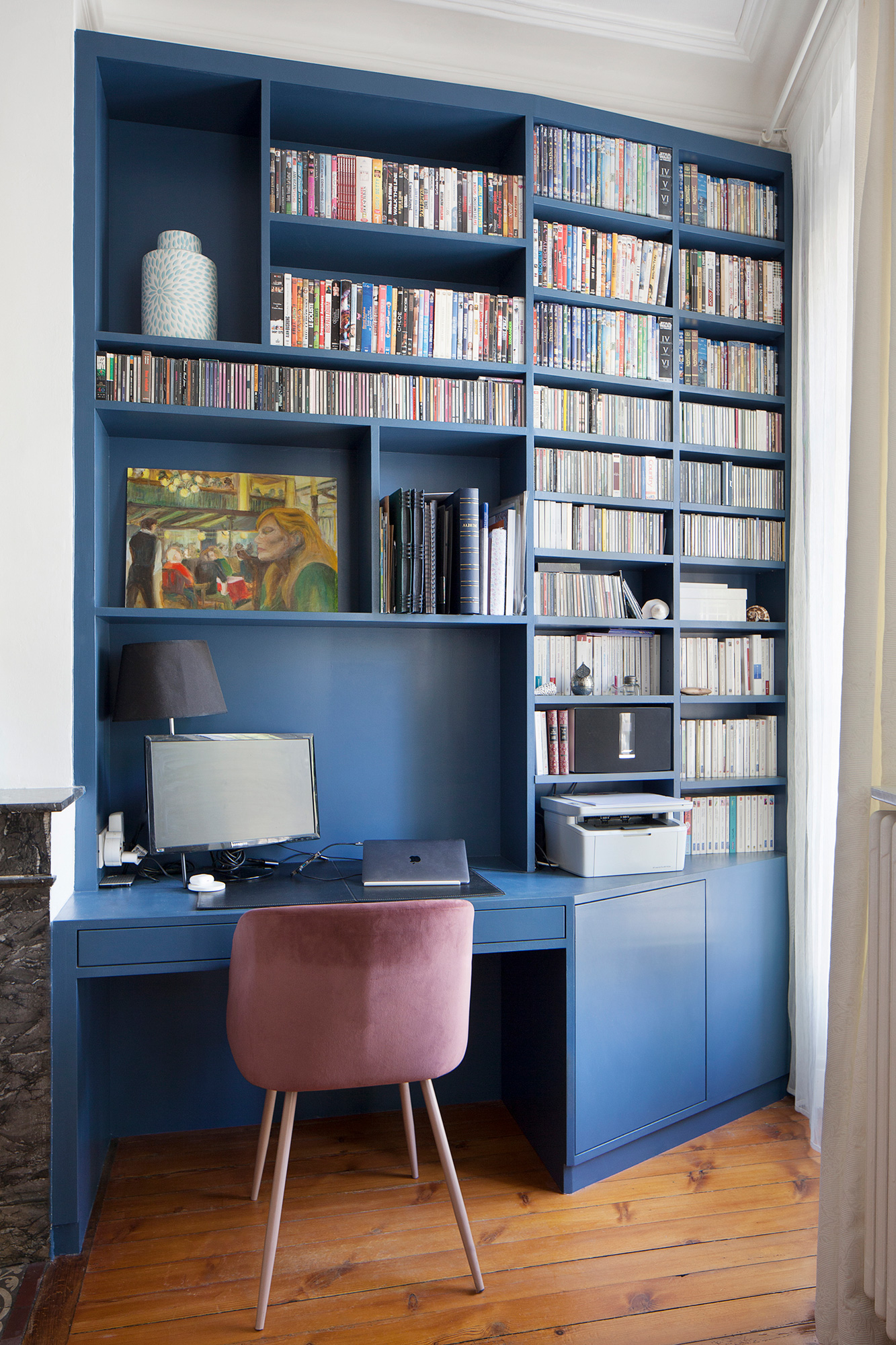 Une Grande Biblioth que Pour Ranger Et Pour Exposer Fluxo Studio